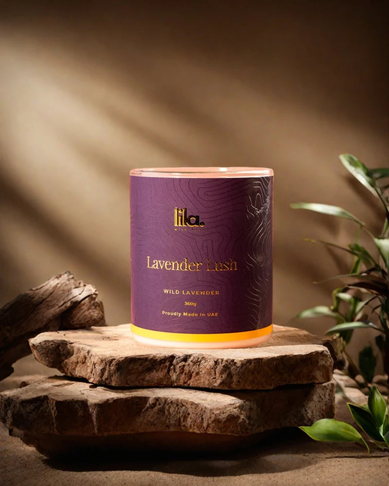 Lavender Lush | Soy Wax Candle | Lila With Love