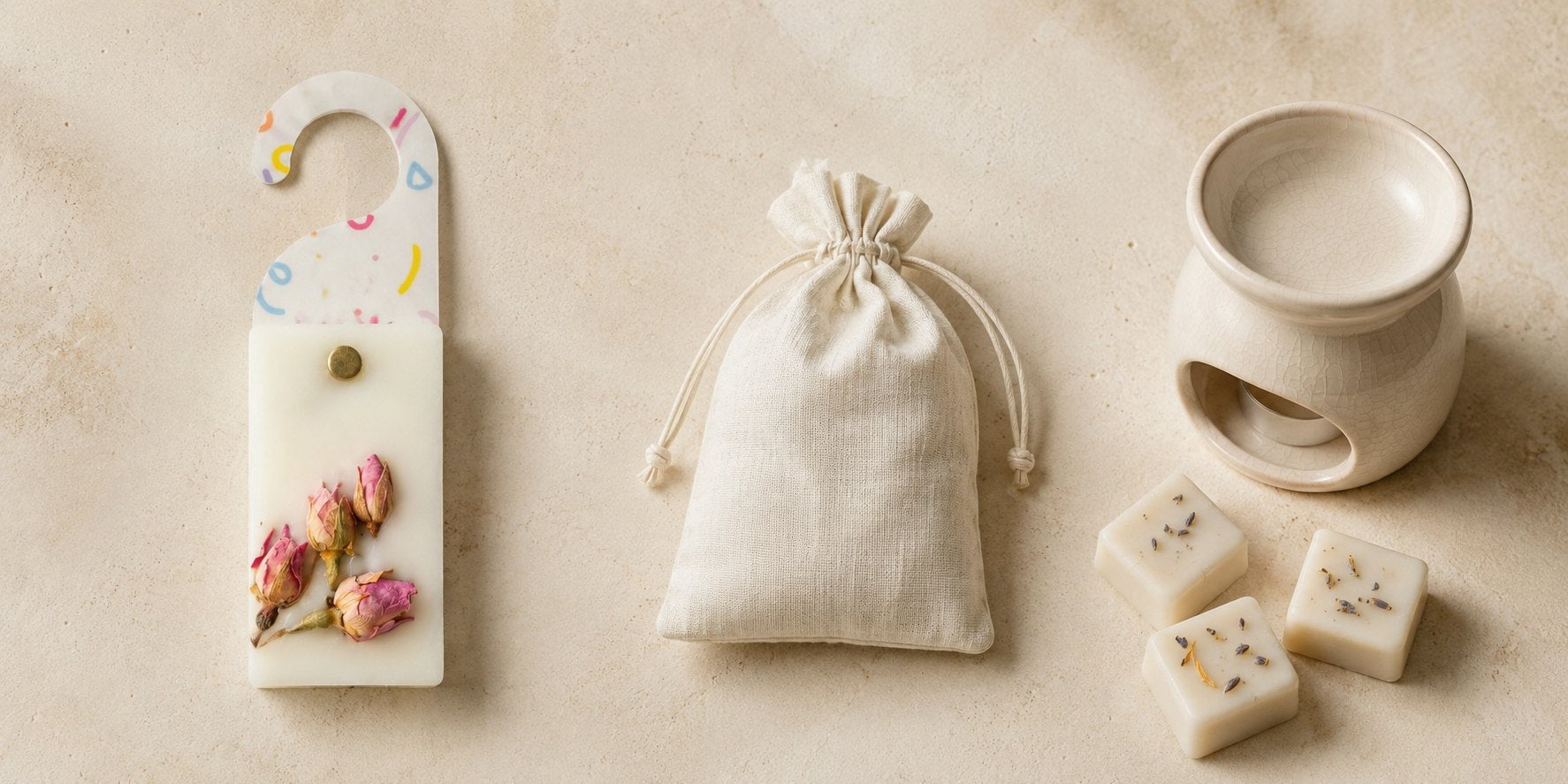 Wax Sachets vs Fabric Sachets vs Wax Melts: What Is the Difference?